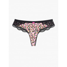 Женские Стринги INDEFINI "Candy leopard"