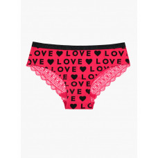 Женские трусы INDEFINI "love love"